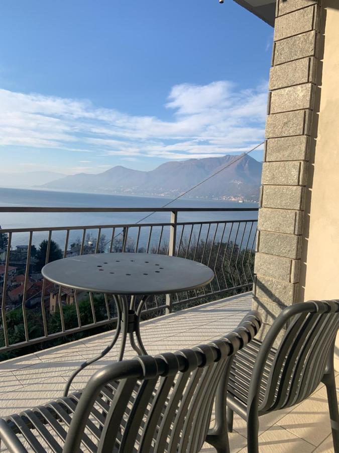 Casa Colmegna Mit Traumhaften See- Und Bergblick Luino Eksteriør bilde
