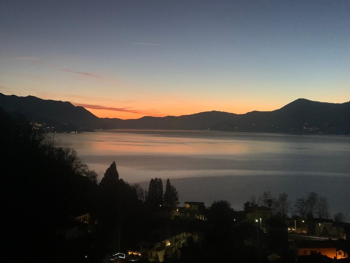 Casa Colmegna Mit Traumhaften See- Und Bergblick Luino Rom bilde