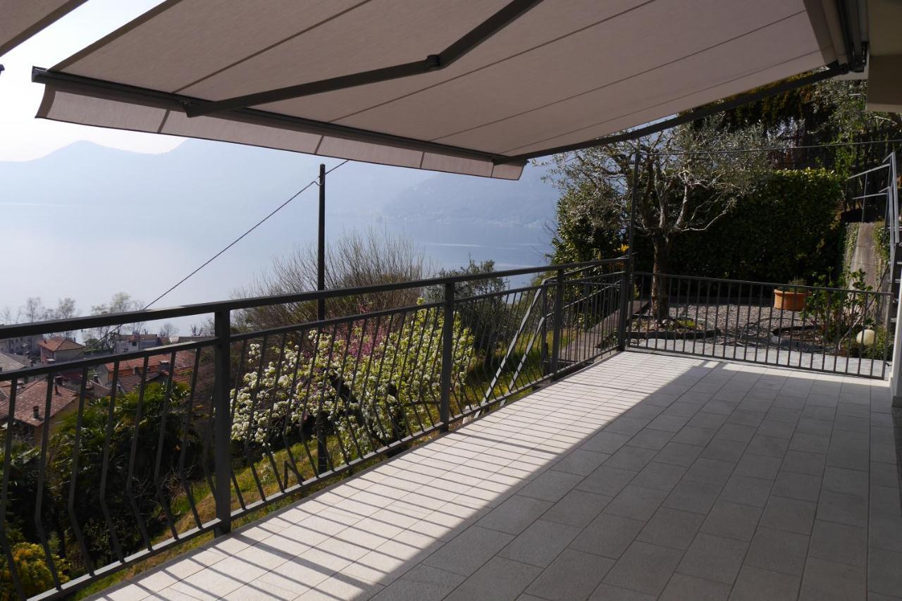 Casa Colmegna Mit Traumhaften See- Und Bergblick Luino Eksteriør bilde