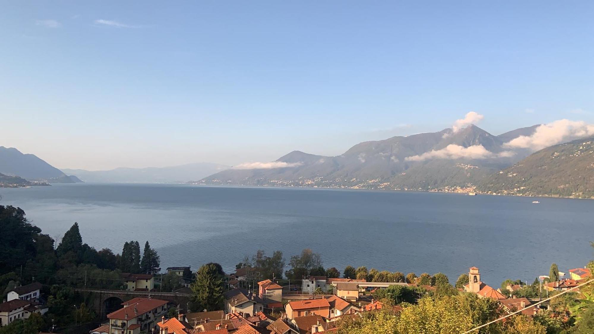 Casa Colmegna Mit Traumhaften See- Und Bergblick Luino Rom bilde